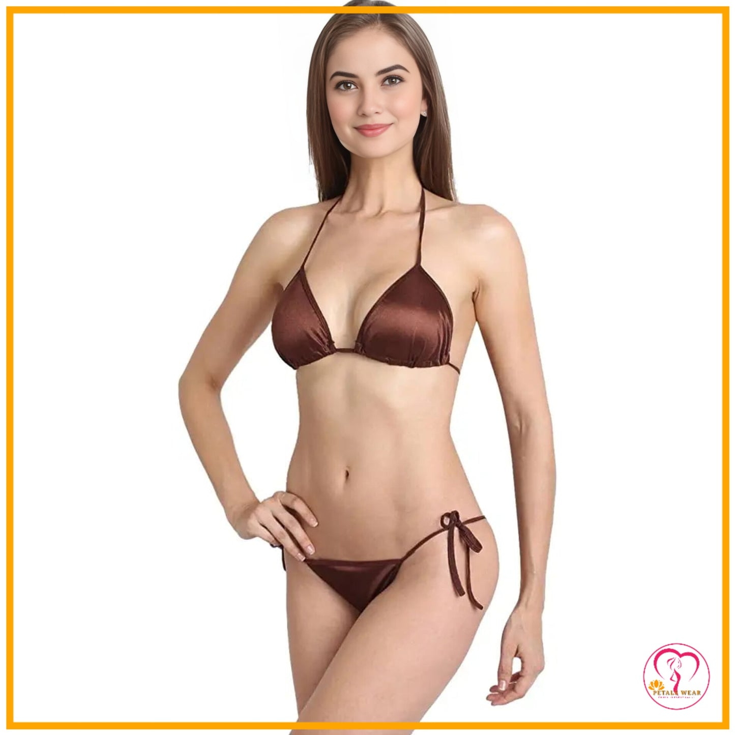 Shiny Luxe Bikini Set