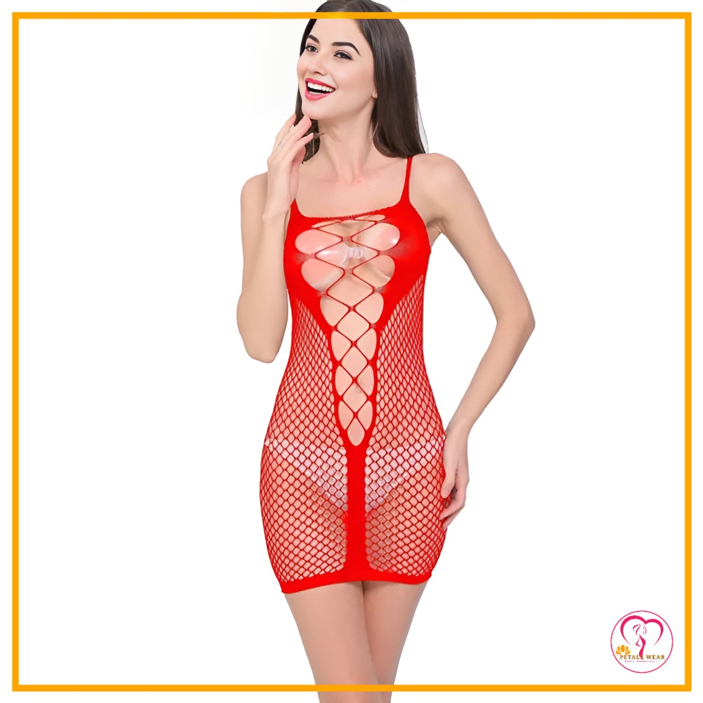 Seductive Fishnet Body Stocking