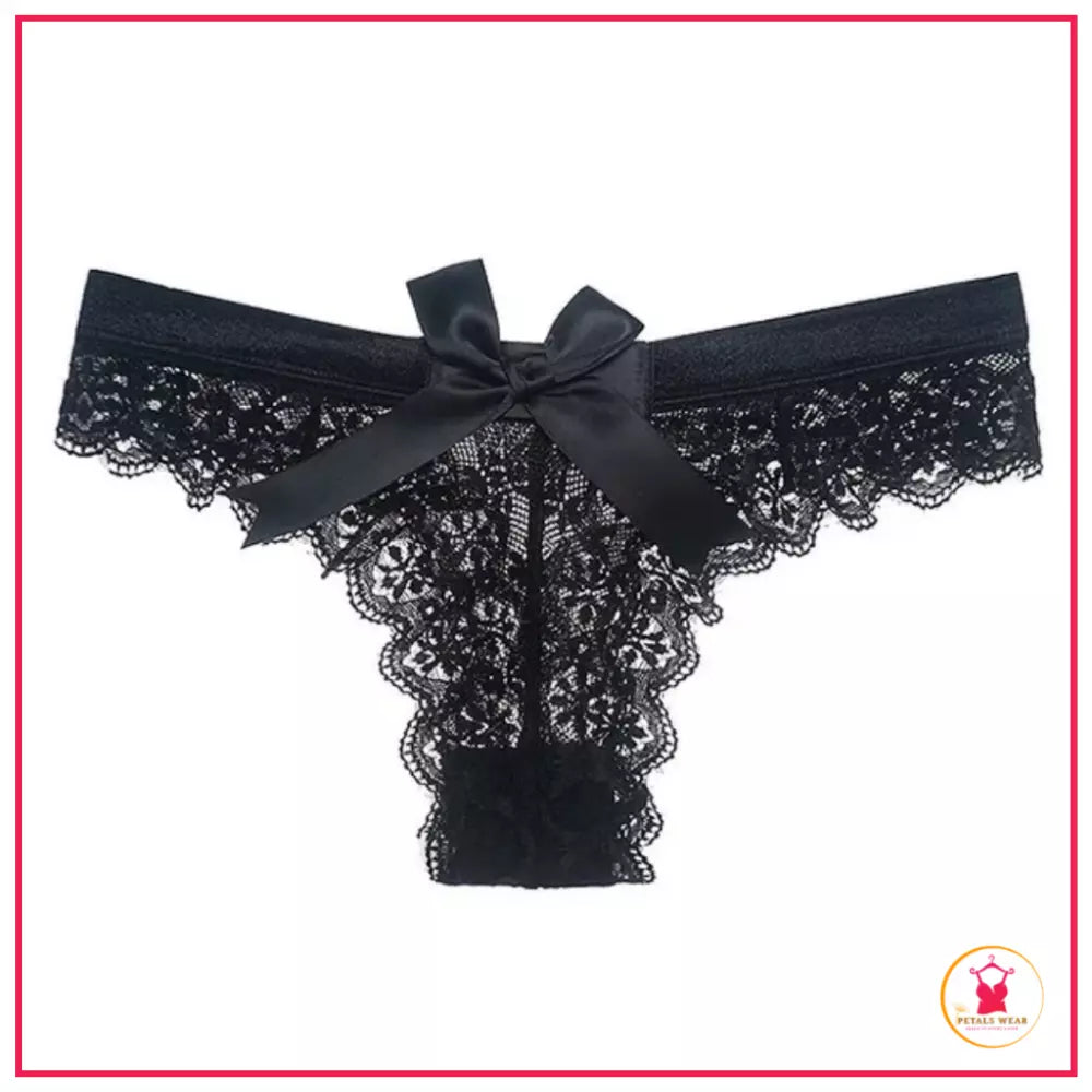 Breathable Lingerie Thong for Underbust 32-38
