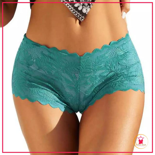 *"Breathable lace panties for under-bust 32-38 & A-C cups"*