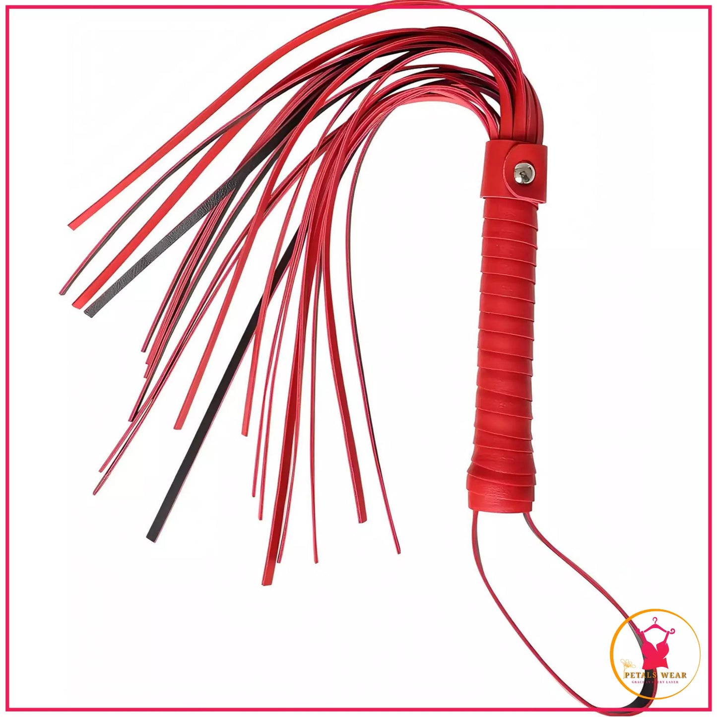 Leather Feel Fantasy Roleplay Whip premium accessory