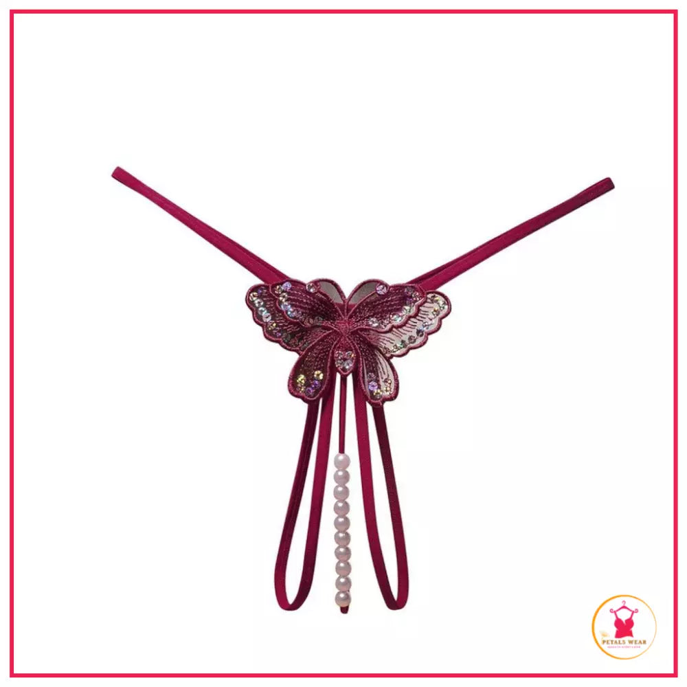 Sensual T-Shape Thong with Bead Detailing - Pakistan