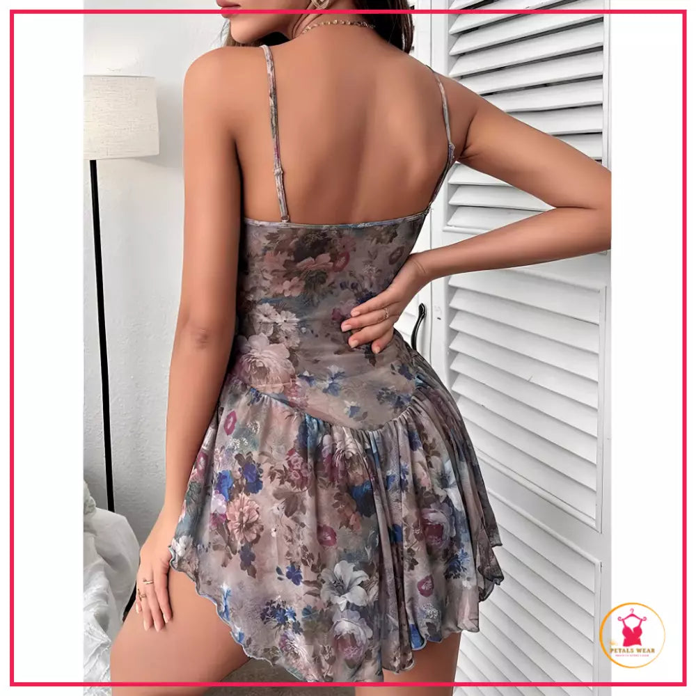 Sexy bodysuit for romantic occasions Petals Wear