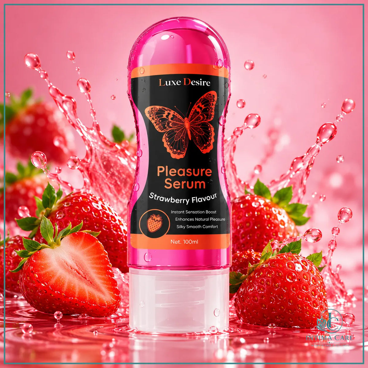 Water-Based Flavoured Lubricant – Pleasure Serum 100ml