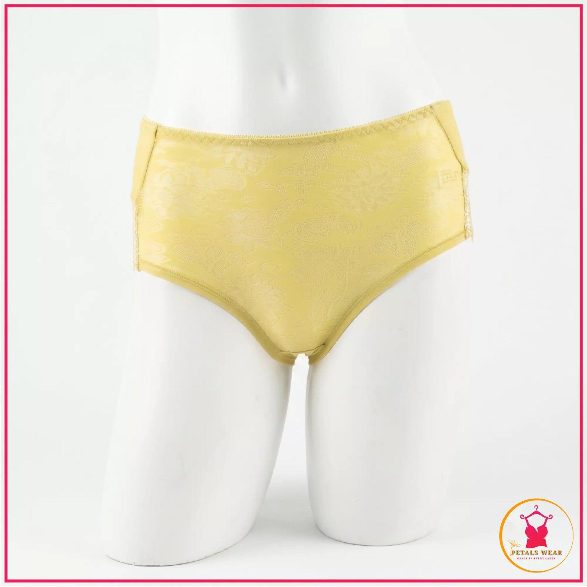 2. Soft cotton lace embroidered everyday comfort panty
