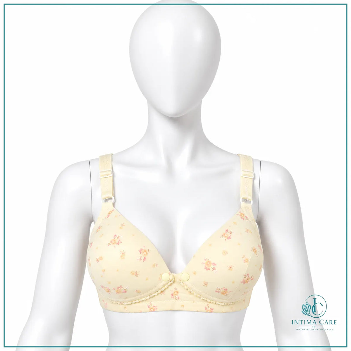Maternity nursing bra with front-opening design