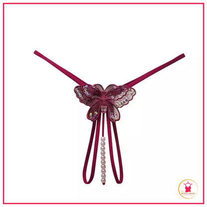 Sensual T-Shape Thong with Bead Detailing - Pakistan

