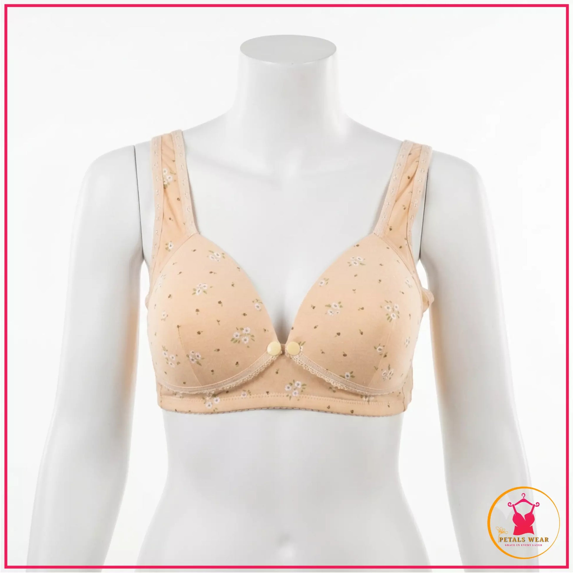 Soft Front Open Maternity Nursing Bra
