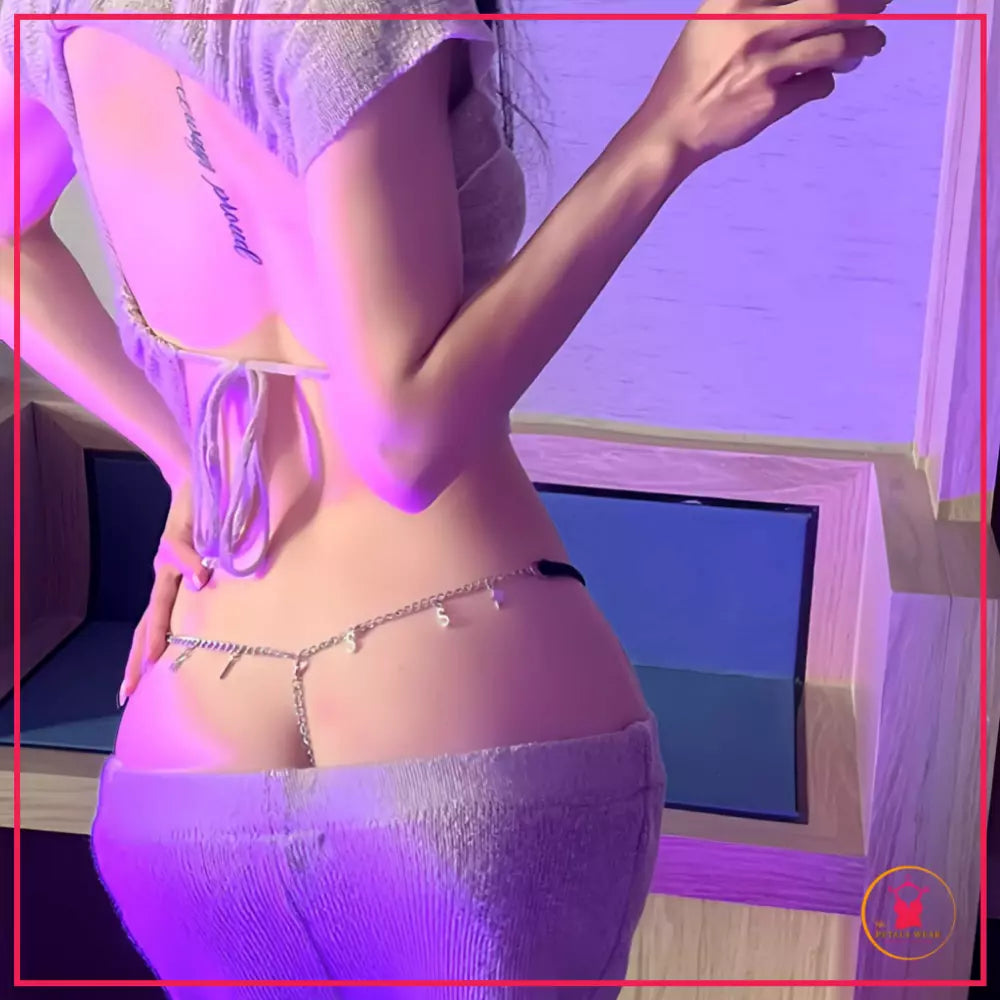 Stylish Lingerie Panty with Chain Detailing - Petals Wear

