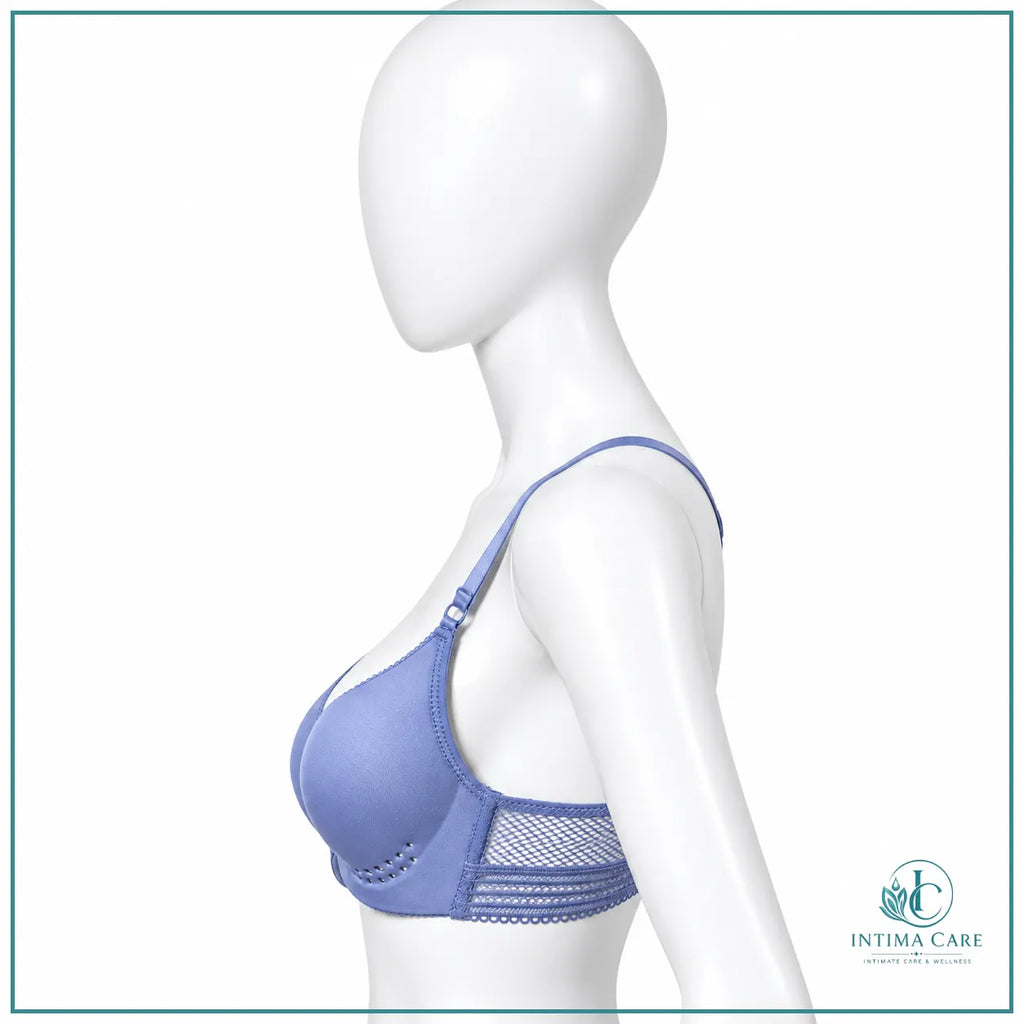 Women's everyday comfort bra with front opening design