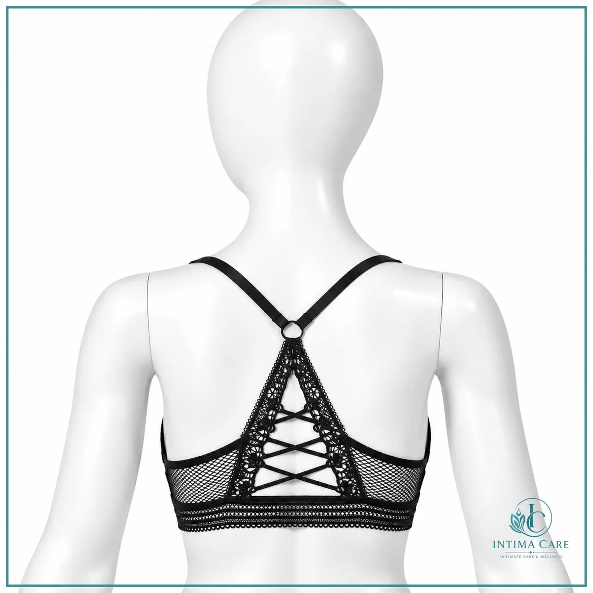 Lightly padded front closure bra for everyday wear
