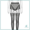 Sexy garter style hollow out stockings for women in Pakistan