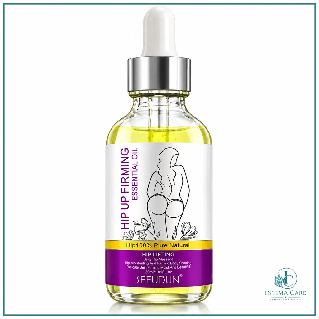 Hip Up Firming Essential Oil 30ml bottle for buttock and thigh massage