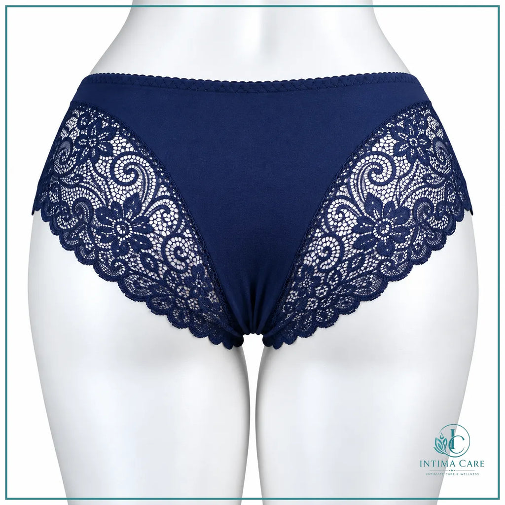 Embroidered lace women's panty available in Small size