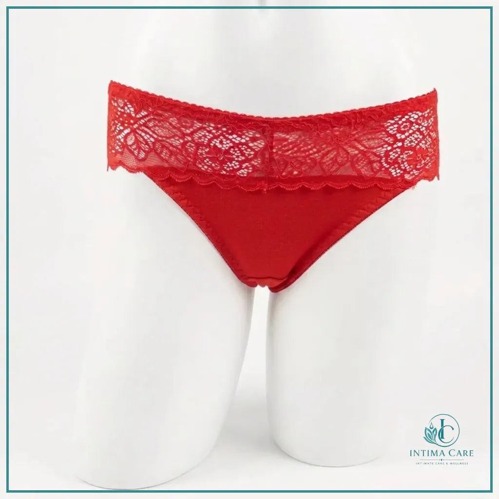 Ladies everyday lingerie panty with elegant embroidered design