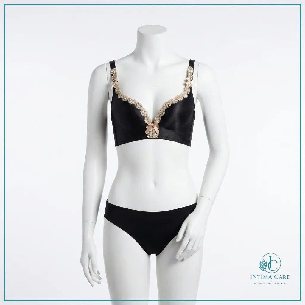 Royal Lace Push-Up Bra and Panty Set