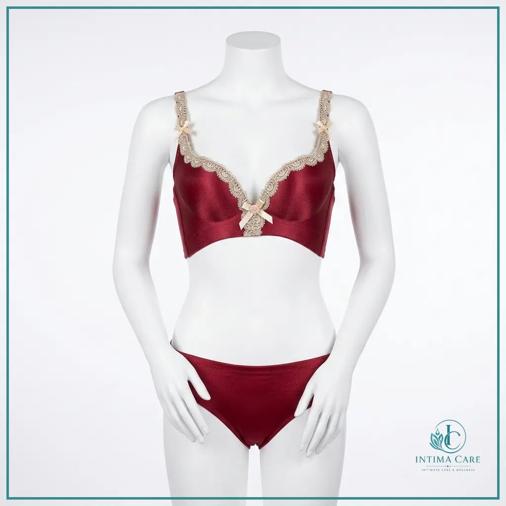 Royal Lace Push-Up Bra and Panty Set