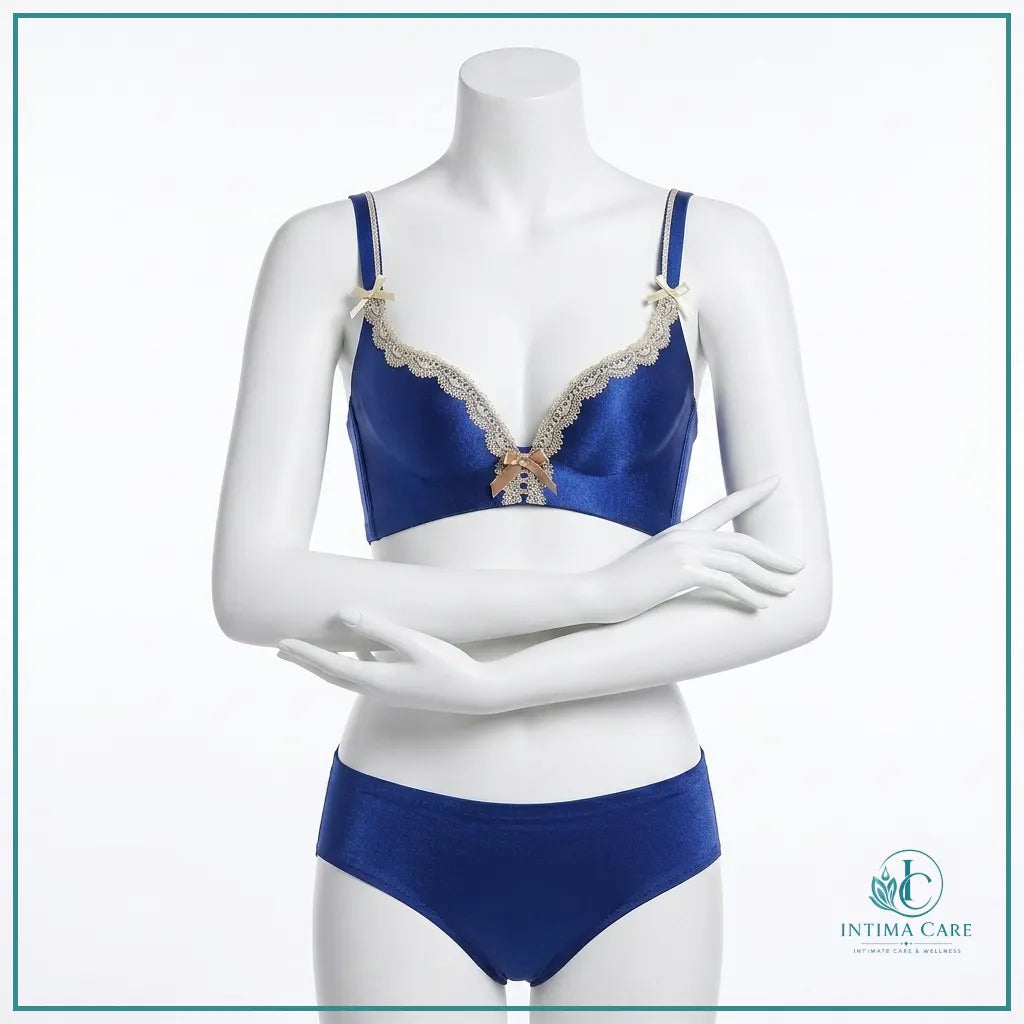 Royal Lace Push-Up Bra and Panty Set