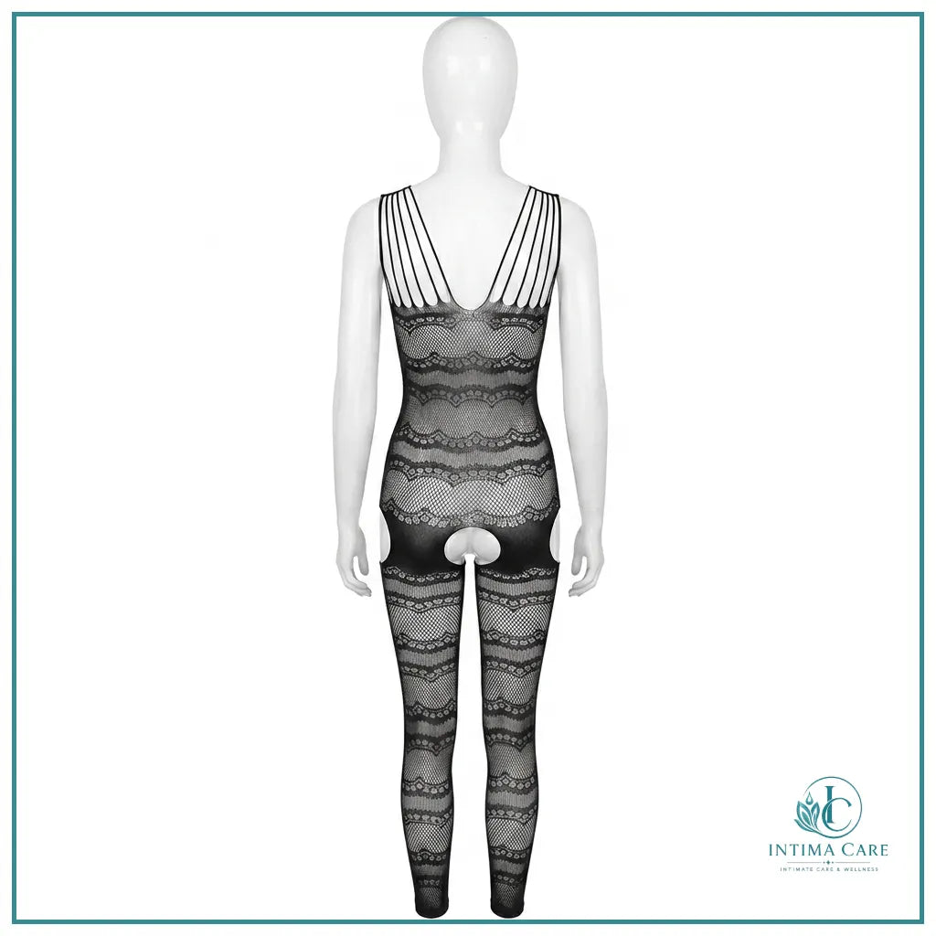 Women's seductive full body stocking available at Intima Care