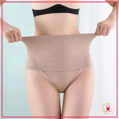 tummy control cincher shaper thong front view

