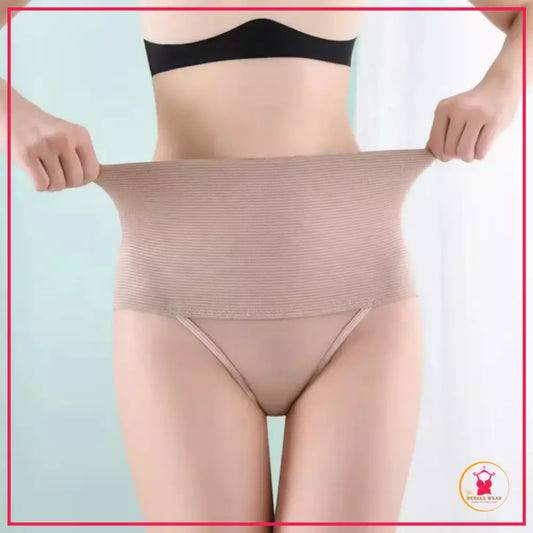 tummy control cincher shaper thong front view

